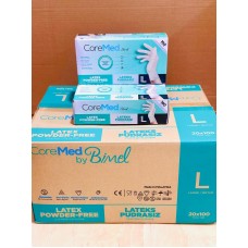 Bimel Pudrasız Lateks Muayene Eldiveni – Large – 1 Paket