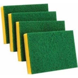 Endüstriyel Bulaşık Süngeri 4'lü 1 Adet