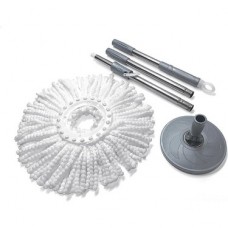 3'lü Set Yedek Spin Sap Mop Paspas Takım