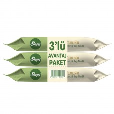 Sleepy Doğal Organik Temizlik Cep Mendili 3'lü Avantaj Paketi (3 Paket x 15 Yaprak - Toplam 45 Yaprak)