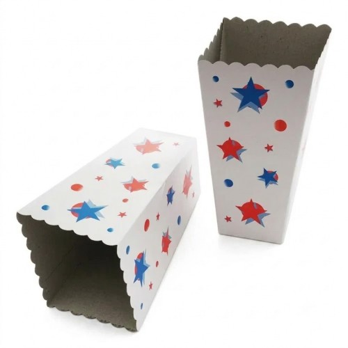 Popcorn Mısır Kutusu Büyük Boy Karton Bardak 50 Adet (1 Paket) Popcorn Mısır Kutusu Büyük Boy Karton Bardak 50 Adet (1 Paket)
