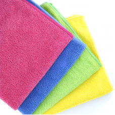 Mikrofiber Temizlik Bezi 50×70 cm Büyük Boy Karışık Renk 5 Adet