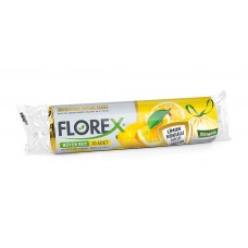 Florex Limon Aromalı Büzgülü Çöp Torbası - Büyük Boy (65x70) 1 Paket