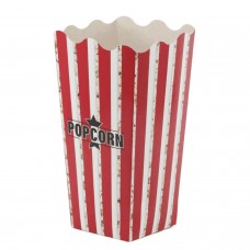 Popcorn Mısır Kutusu Küçük Boy Karton Bardak 50 Adet (1 Paket)