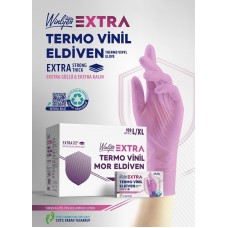 Reflex Winlyex Extra Termo Vinil Eldiven Pembe 100’lü 1 Kutu