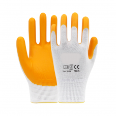 LOTUS Nitril İş Eldiveni DN212 Beyaz-Sarı 10/XL