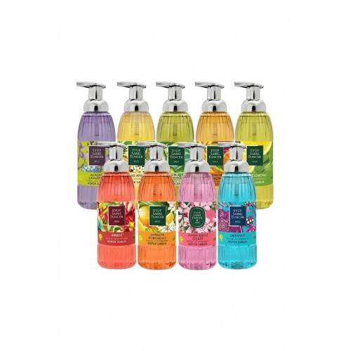 Eyüp Sabri Tuncer Doğal Zeytinyağlı Köpük Sabun 500 ml - Karışık (Asorti) Çeşitler (1 Adet) Eyüp Sabri Tuncer Doğal Zeytinyağlı Köpük Sabun 500 ml - Karışık (Asorti) Çeşitler (1 Adet)