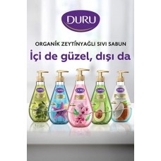 Duru Organik Zeytinyağlı Sıvı Sabun 500 ml - Karışık (Asorti) Çeşitler (1 Adet)