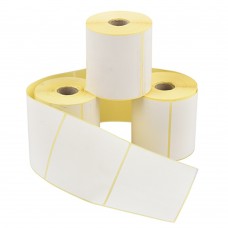 Termal Barkod Etiketi 80x100 / 350 Sarım 1 Rulo