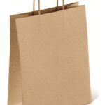 Kraft Kağıt Çanta 26x14x29cm (25 Adet)