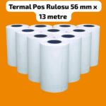 Termal Pos Rulosu 56 mm x 13 metre 400 adet