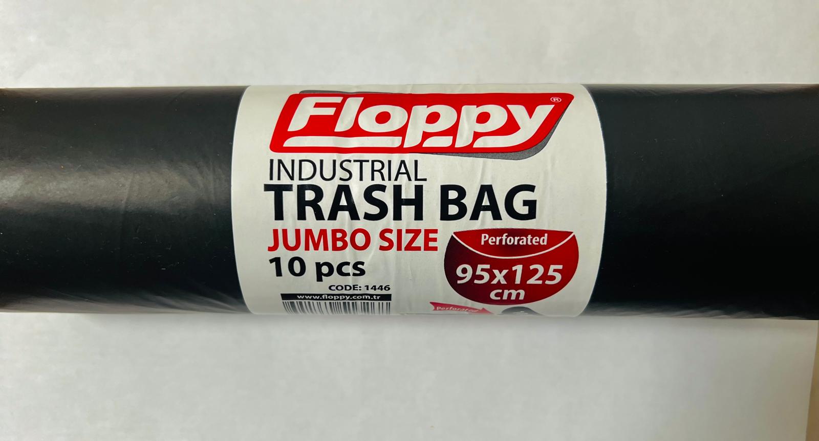 5d31bc9b-501a-4f79-96ea-83ff20c508c3.jpeg Floppy 800gr Konteyner Siyah Çöp Poşeti 95x125cm 120 lt (1 PAKET 10'LU) - Görsel 1
