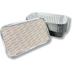 Alüminyum Yemek Kabı 2500 gr 50 Adet