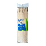 Ahşap Adana Kebap Şişi 24 cm Yassı Çöp Şiş 25'li 1 Paket