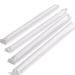 Kağıt Sargılı Pipet 19 cm 200'lü 1 Paket
