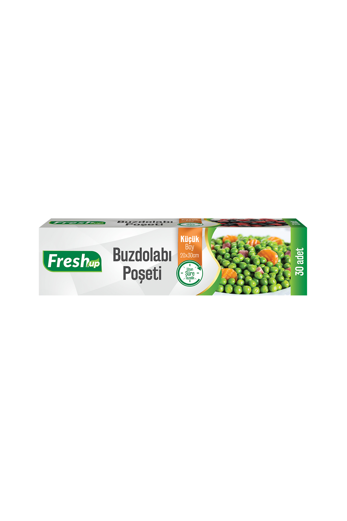 FRESH-UP-BUZDOLABI-POSETI-KUCUK-BOY.jpeg Fresh-Up Buzdolabı Poşeti 20x30cm Küçük Boy 30lu 10 Paket - Görsel 1
