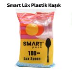 Smart Lüx Plastik Kaşık 100 Lü Paket