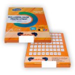 A4 Lazer Etiketi 210x298 mm Kendinden Yapışkanlı Etiket