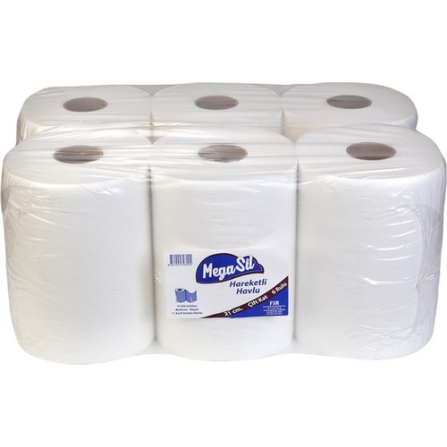 mega2.jpg Megasil Fotoselli Hareketli Kağıt Havlu 3 kg 1 Koli - Görsel 1